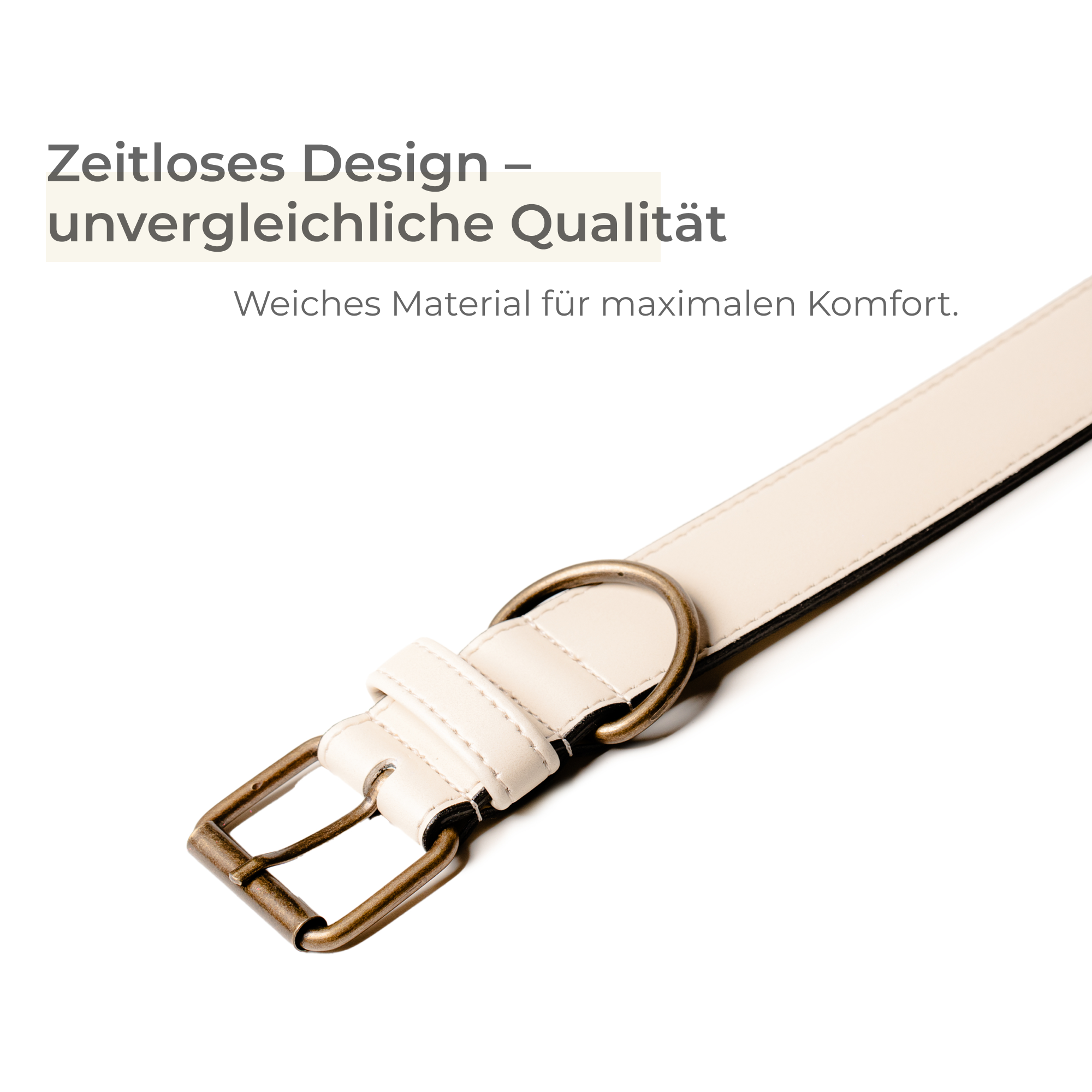 FriedaGreen Classic Halsband – Elegant, Fellschonend & Ultraleicht